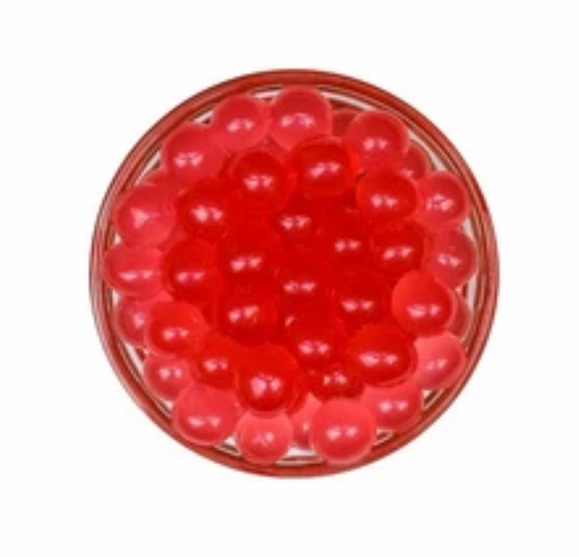 Tea Zone Strawberry Popping Pearls/Popping Boba(B2053, 7lbs) for Boba Tea